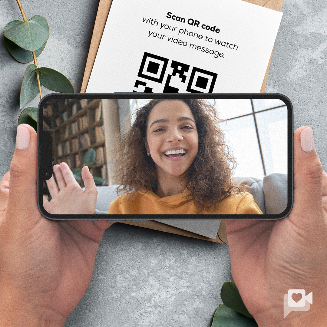 Send a video greeting with your order