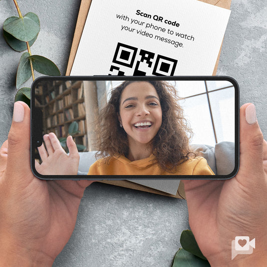 Send a video greeting with your order